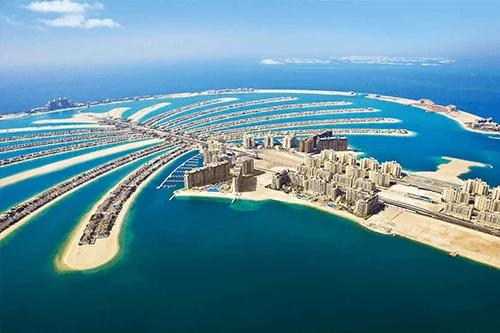 Palm Jumeirah in Dubai